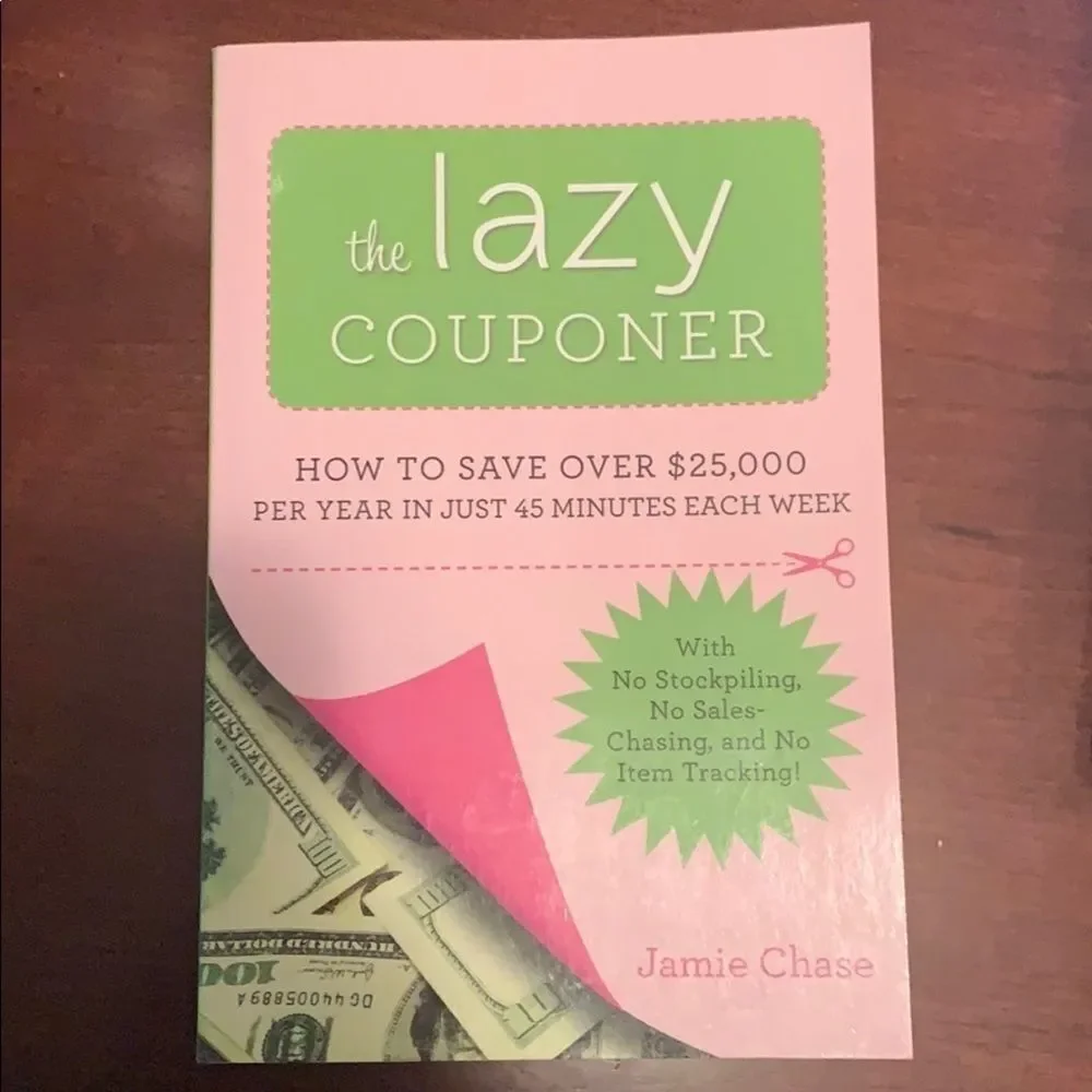 The Lazy Couponer book by Jamie Chase NWOT